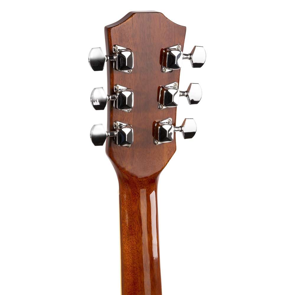  Zestaw: Gitara akustyczna Max Solojam Western ciemny naturalny+ akcesoria