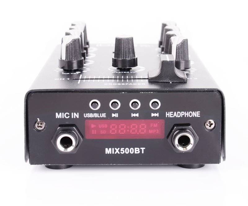 2-kanałowy mikser z USB i Bluetooth Ibiza MIX500BT