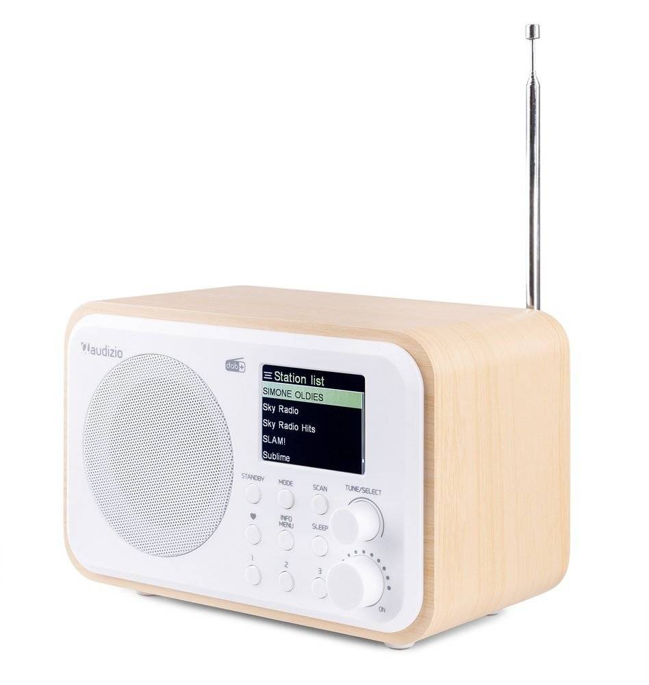 Radio Milan DAB radio z akumulatorem białe