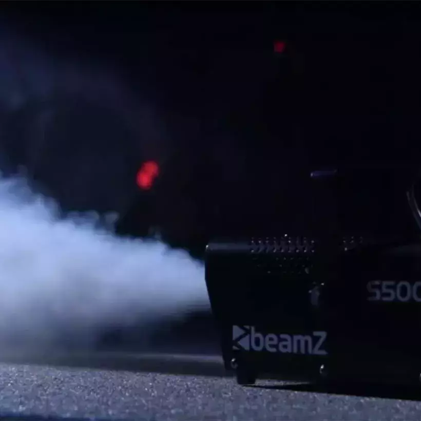 Wytwornica dymu 500W BeamZ S500 z płynem do dymu 250ml