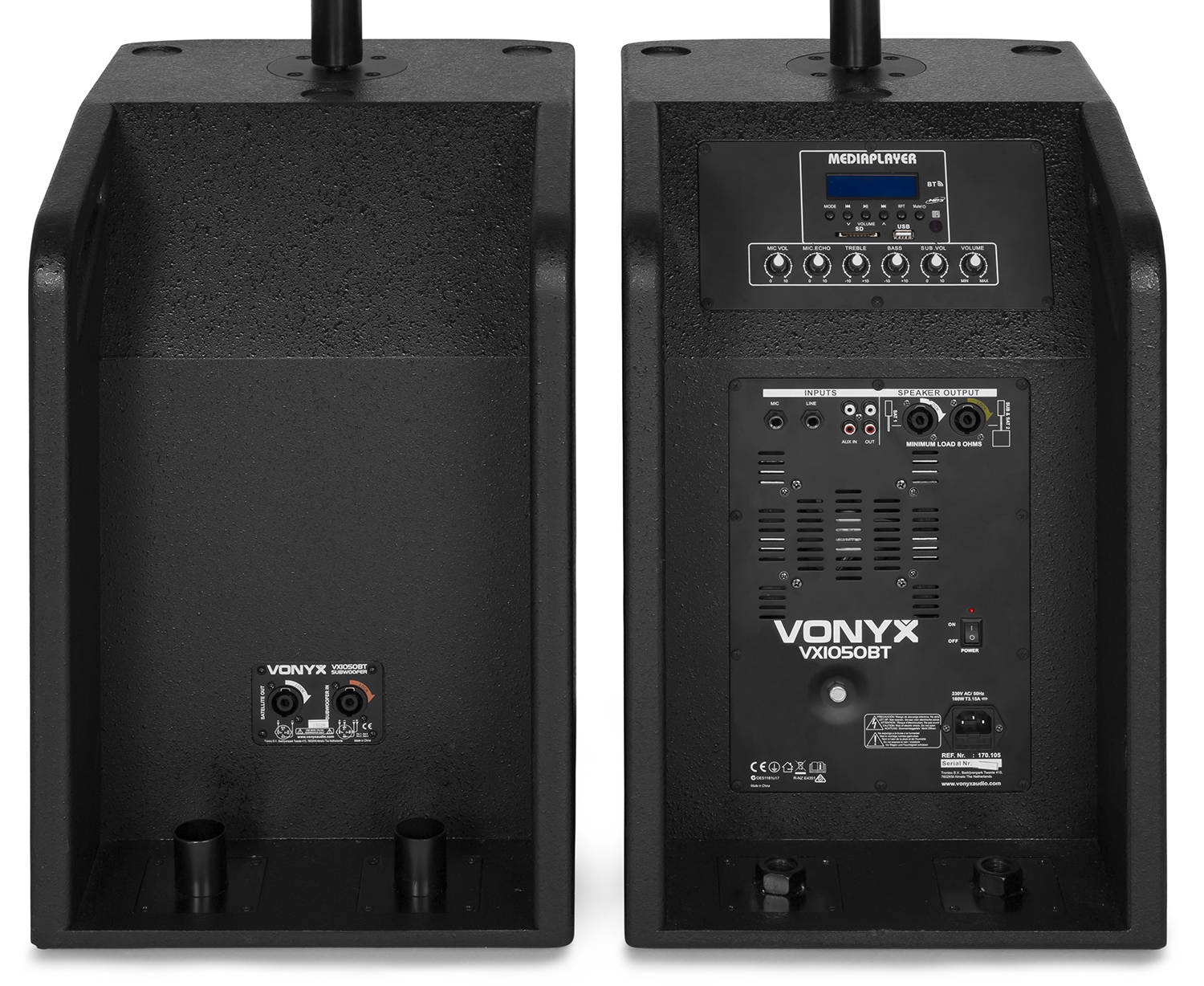 Zestaw nagłośnieniowy 1150W 2.2 VX1050BT Vonyx 